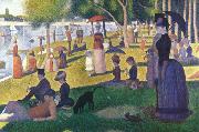 Georges Seurat A Sunday on La Grande jatte (mk39) oil on canvas